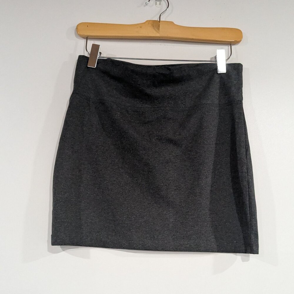 *3/$10* BNWT Primark Atmosphere Jersey Mini Skirt Charcoal Grey Size 6
